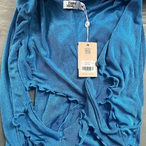 Tiger Mist Sunnie Dress Shiny Blue